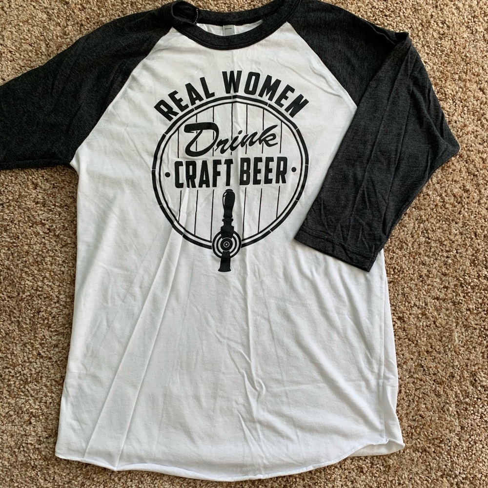American Apparel Baseball Shirt - small